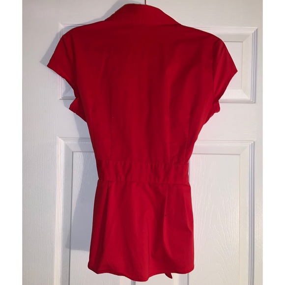 EUC || New York & Co. | RED Blouse - Picture 3 of 6
